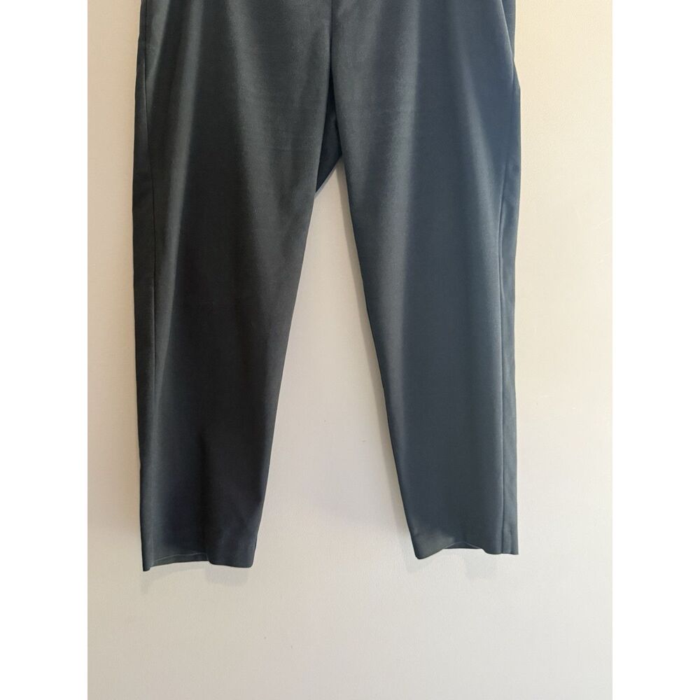 J Jill Pull On Knit Pants Elastic Waist Black Straight Casual Office Comfort 20 - Picture 4 of 16